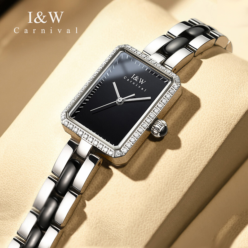 Luxury Watch Diamond - Karnaval Marka High-End Serisi Moda Bayan