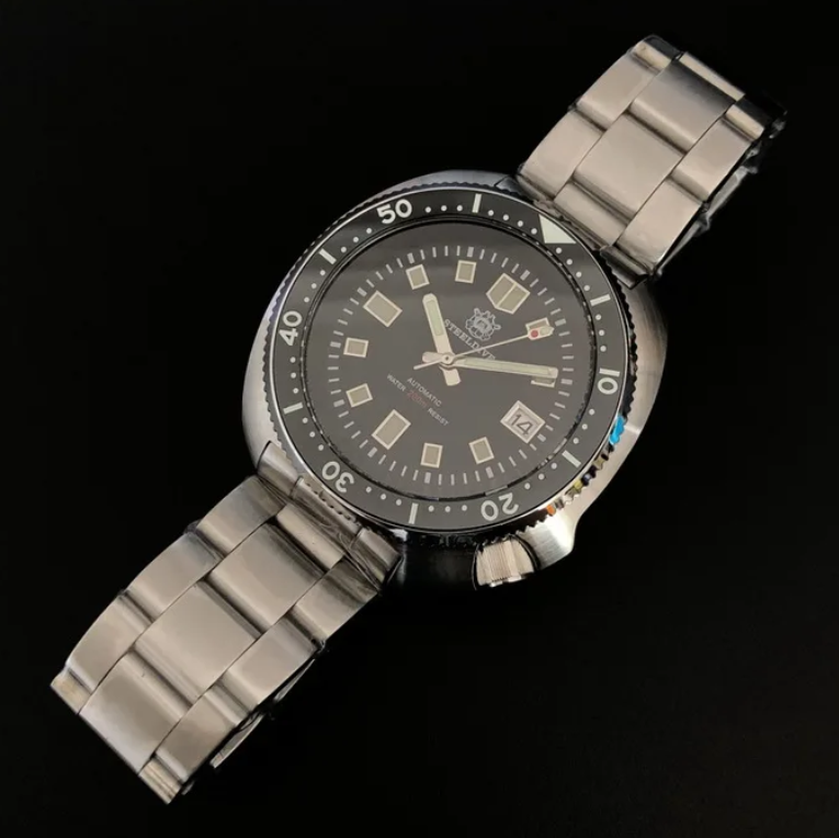 Seiko Watch Prospex - STEELDIVE Erkekler Otomatik İzle 43.8mm Mekanik