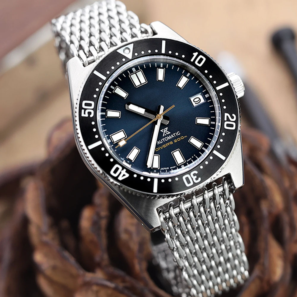 Luxury Watch Casio - Lüks Milanese Döngü 4.5mm Köpekbalığı Örgü