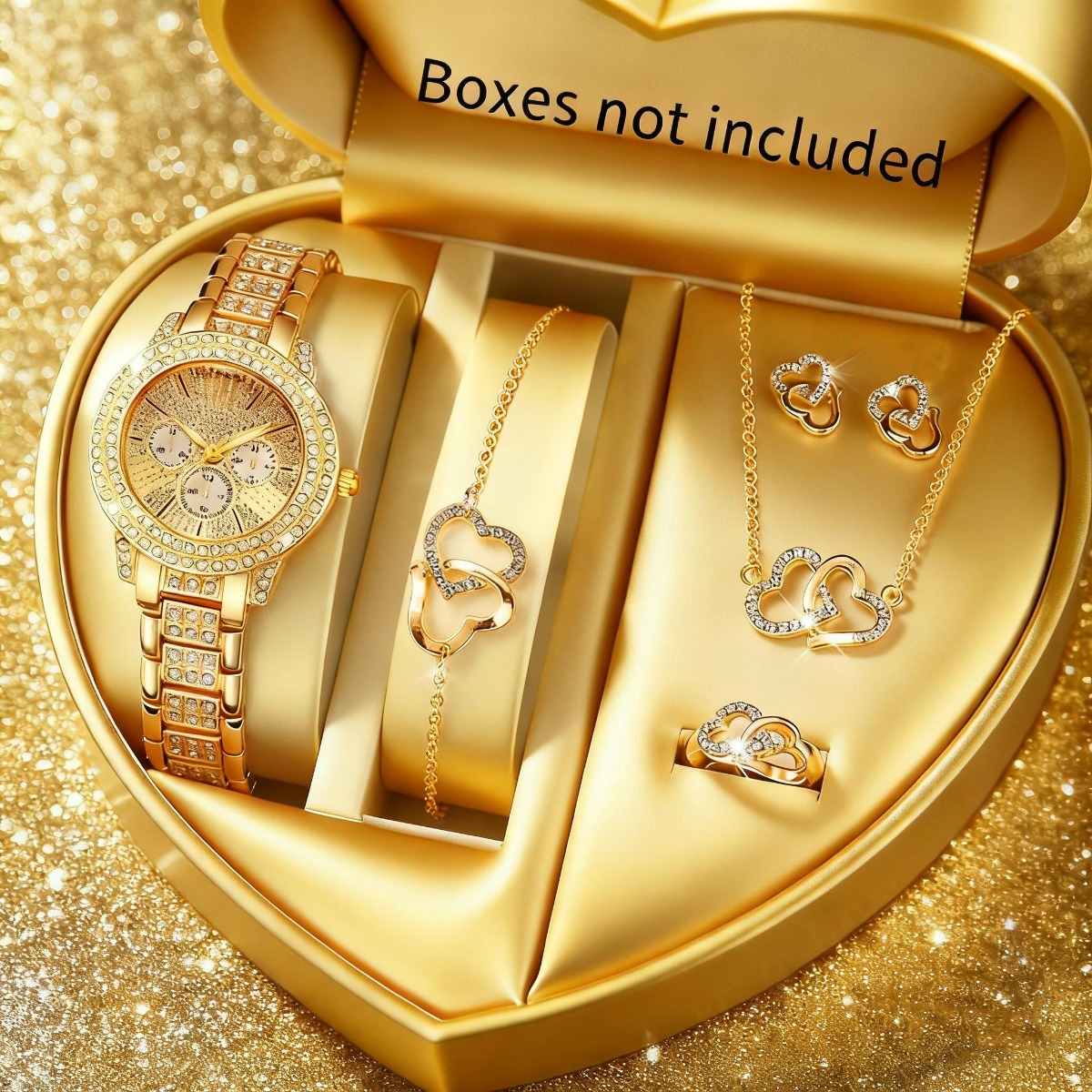 Luxury Watch Kids - 6 adet lüks taklidi kadın izle
