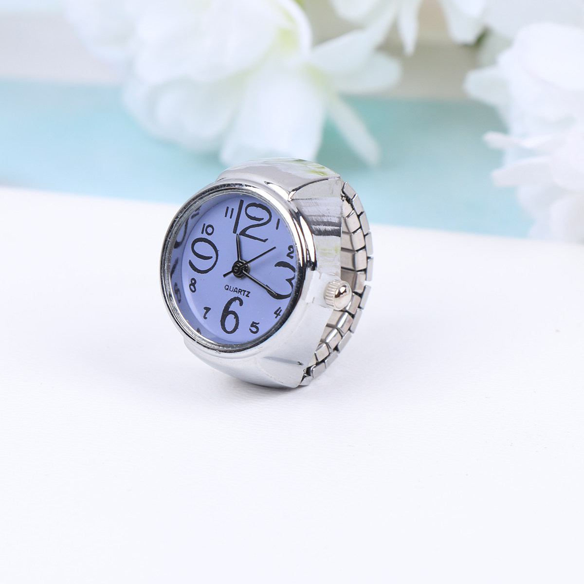Luxury Watch White - 2 Adet Kadın ve Erkekler İçin