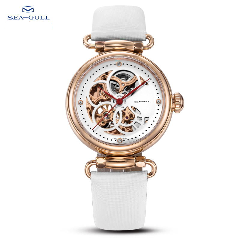 Luxury Watch Winder - Martı Ajur Kadran Mekanik Bayan Saat