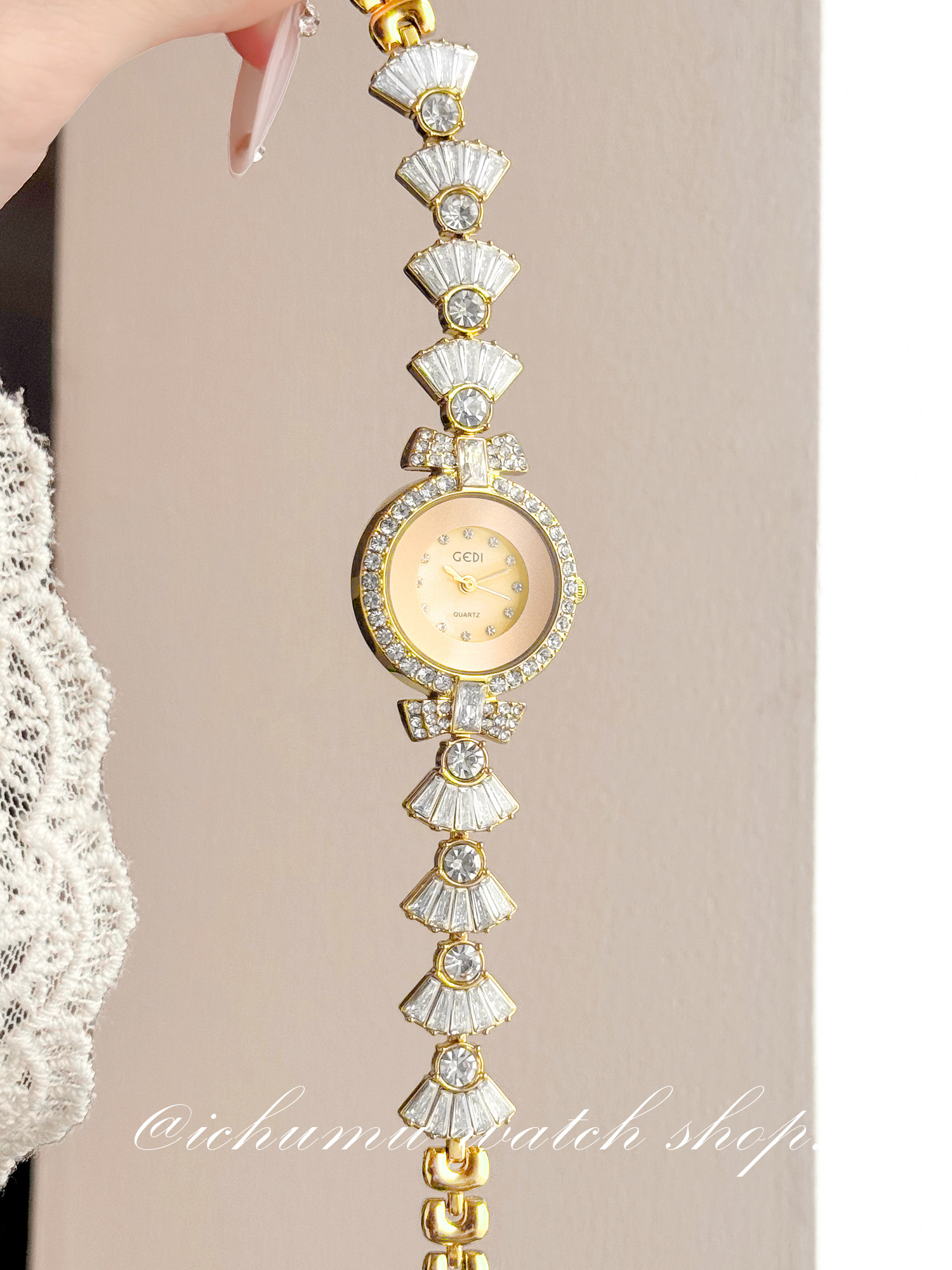 Luxury Watch Diamond - Denizkızı Kadın Kol Saati Lüks Niş