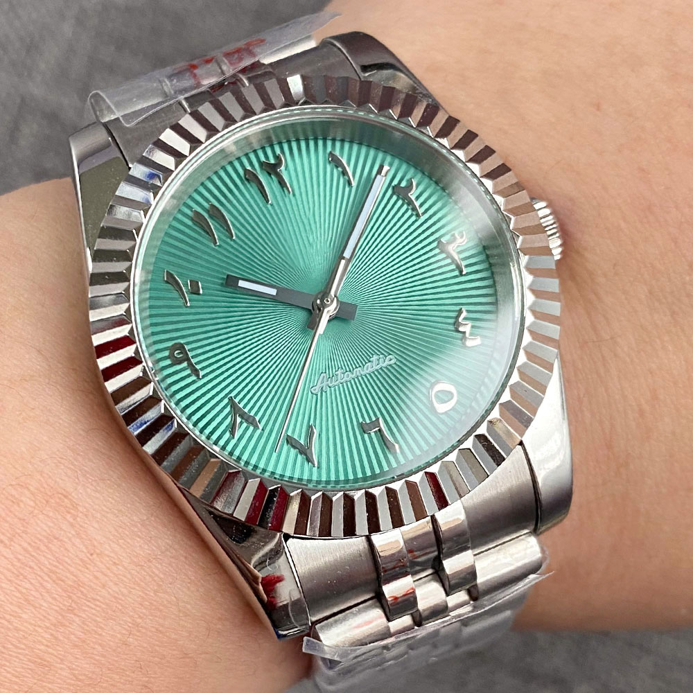 Luxury Watch White - Miyota 8215 Tandorio 36mm 39mm Arap