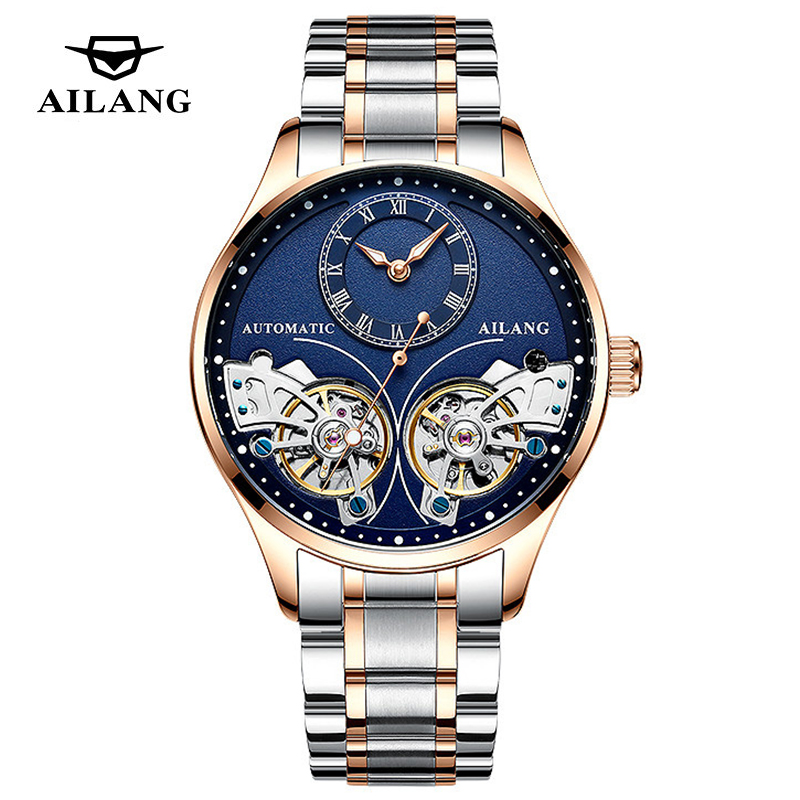 Luxury Watch Winder - AILANG Yepyeni Moda Çift Tourbillon Izle
