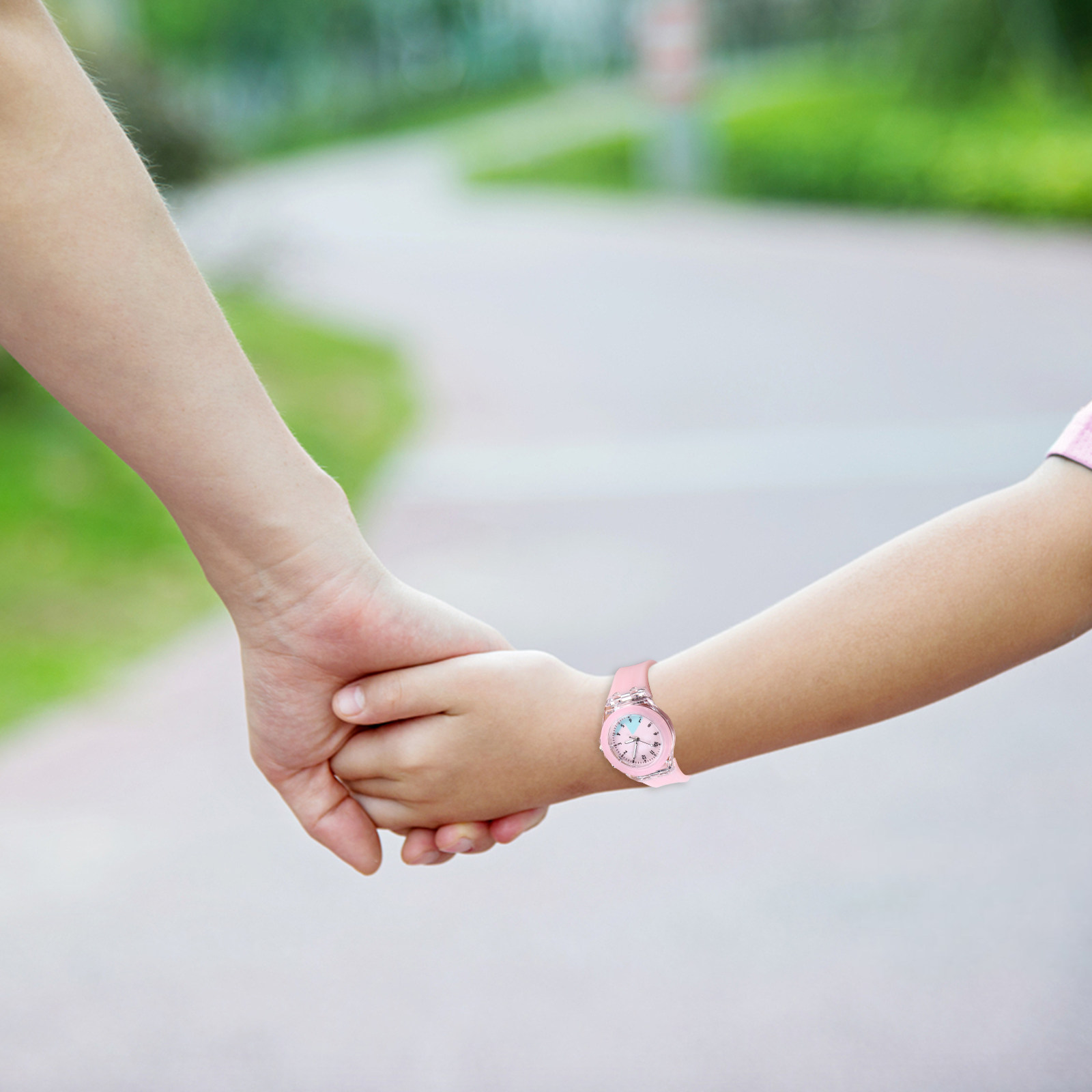 Luxury Watch Kids - Tavşan Karikatür Desenli Çocuk Saati Aydınlık