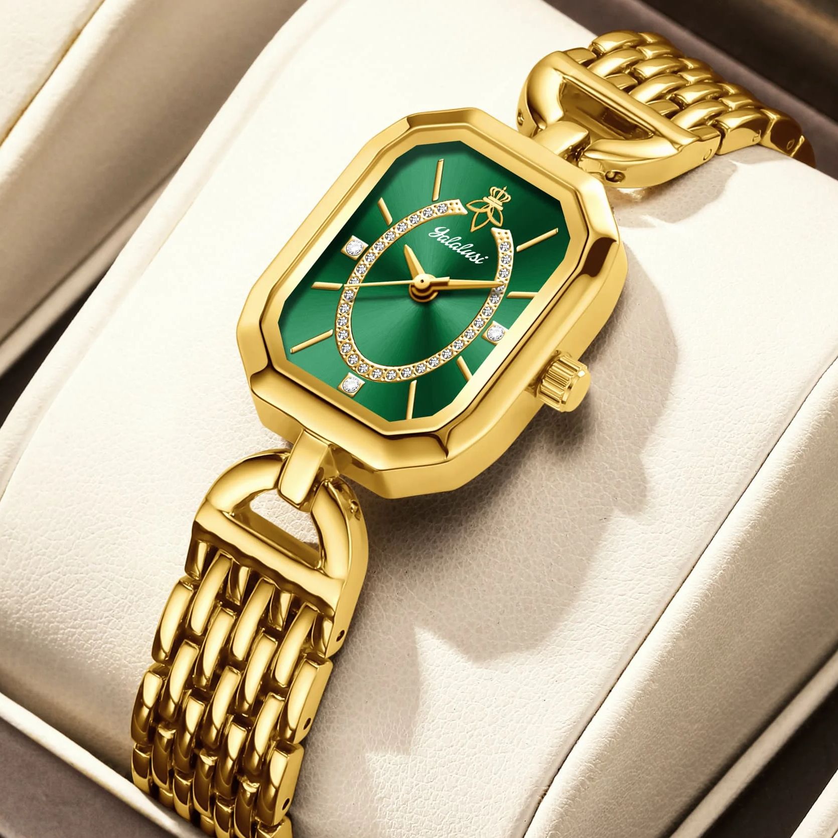 Luxury Watch Kids - Kadınlar için Suya Dayanıklı Lüks Çelik