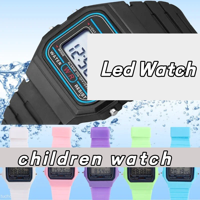 Luxury Watch Kids - Moda Lüks Marka Çocuk Izle Silikon