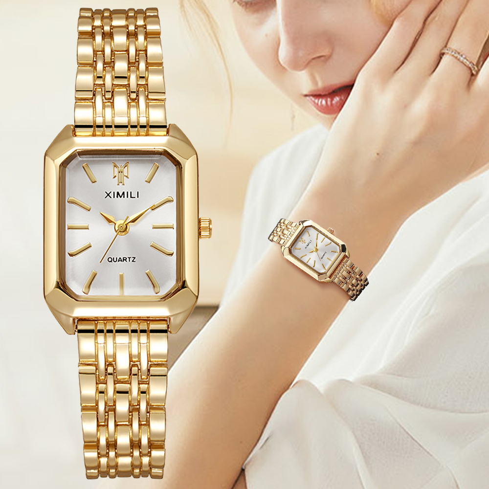Luxury Watch Kids - Lüks Kadın Saatler Moda Dikdörtgen Bayanlar