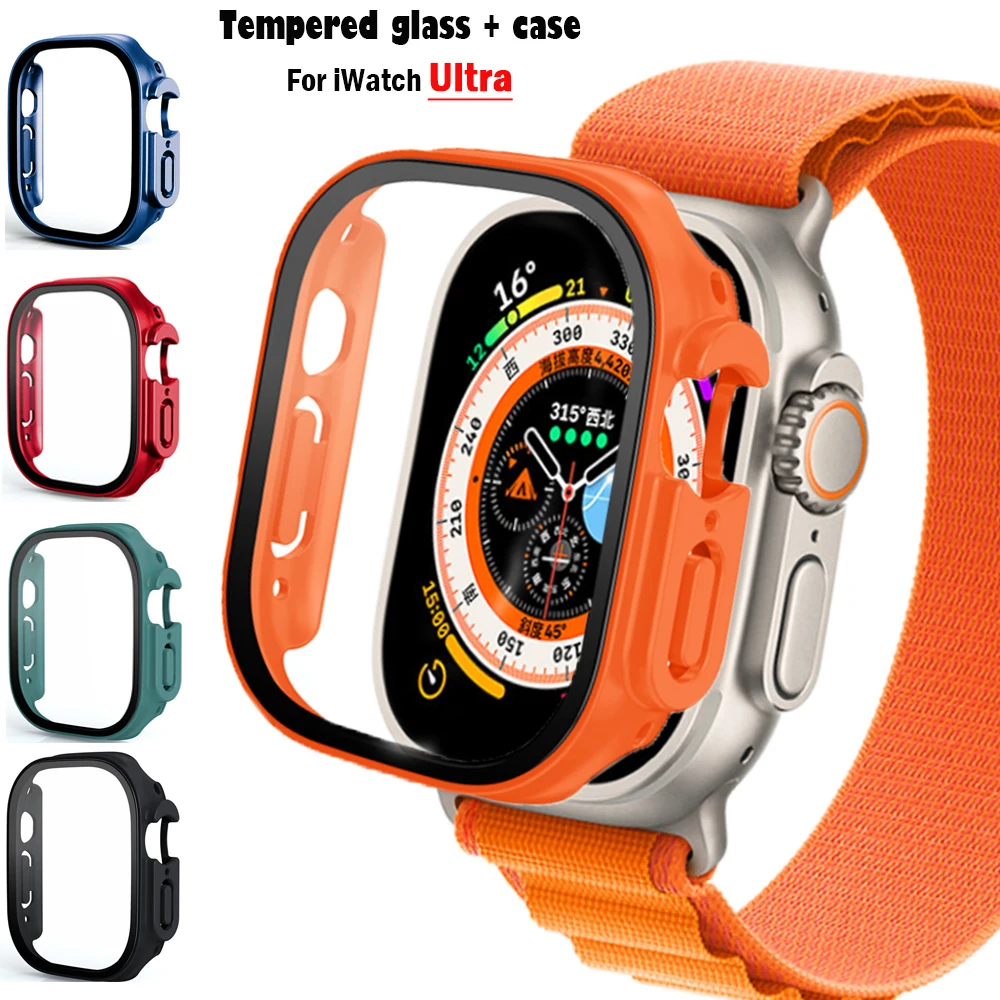 Luxury Watch Winder - Cam + kılıf Apple Watch Ultra