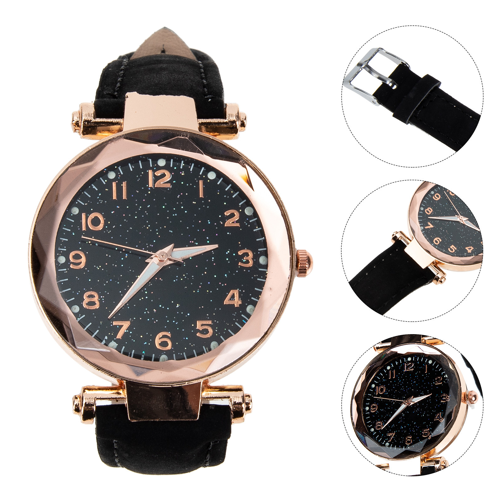Luxury Watch Events - Kadınlar için Quartz Saat, Sade ve