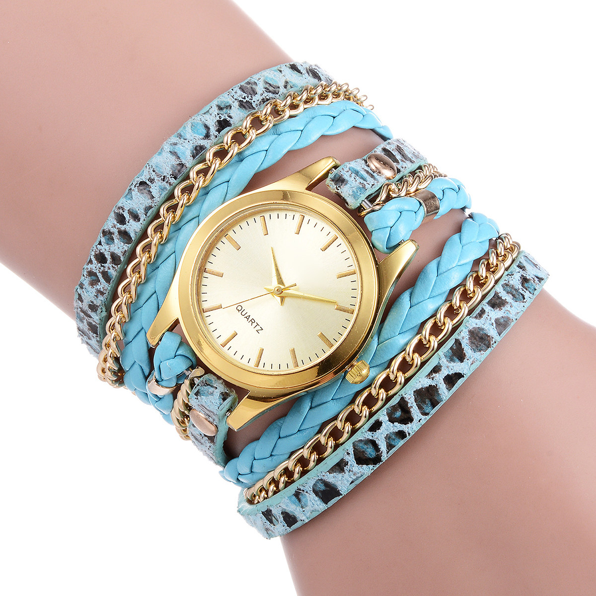 Kadın Leopar Desenli Kuvars Sa - Luxury Watch White incelemesi ve fiyatı