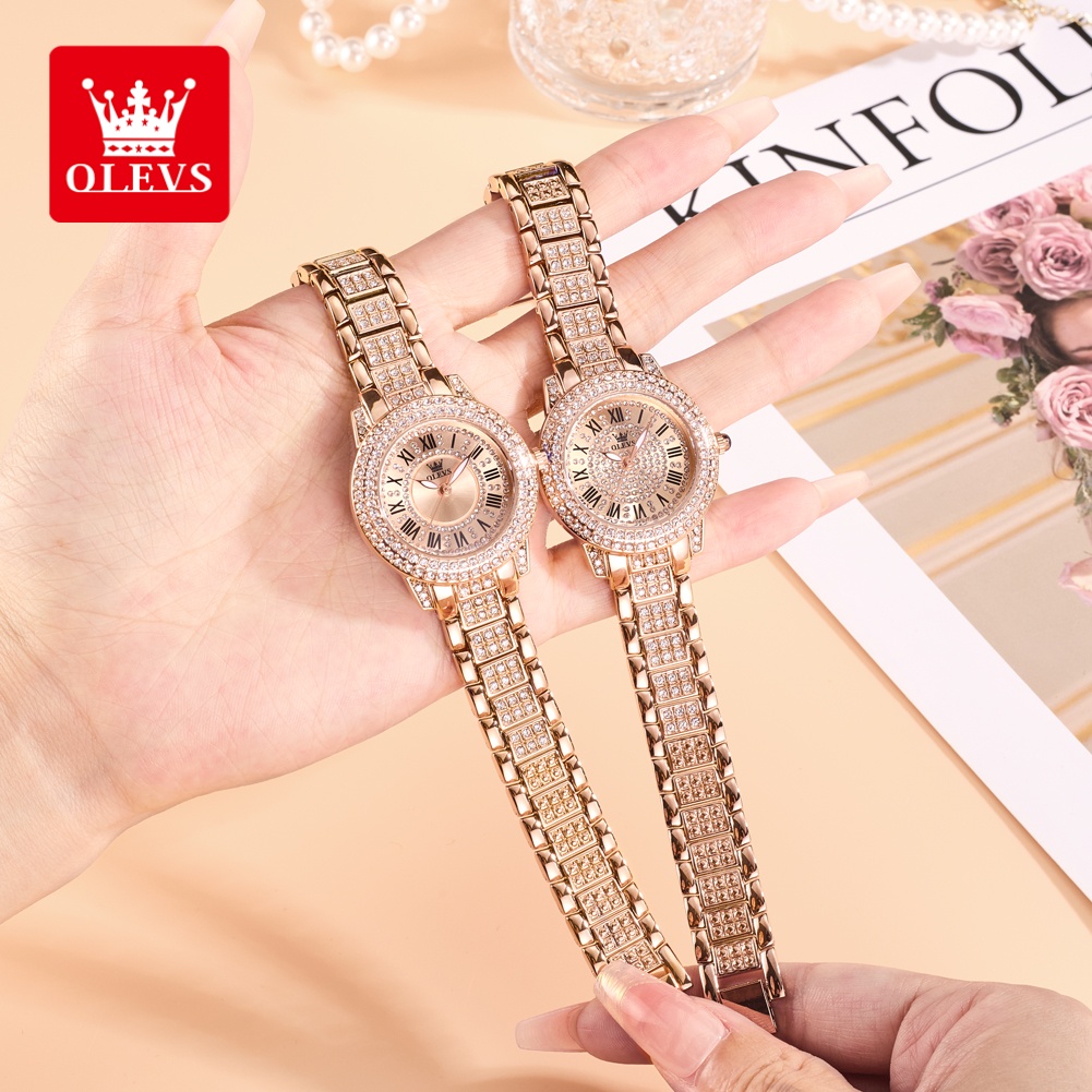OLEVS Lüks Moda bayan saatleri - Luxury Watch Diamond incelemesi ve fiyatı