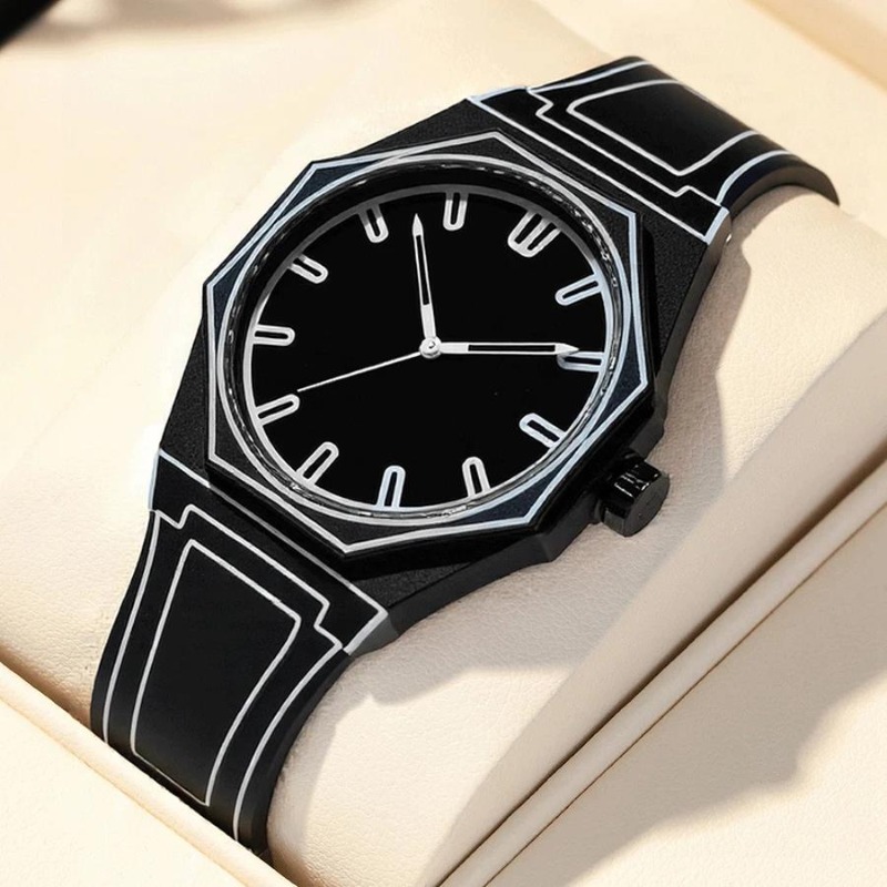 Yeni Moda Kuvars Saatler Erkek - Luxury Watch White incelemesi ve fiyatı