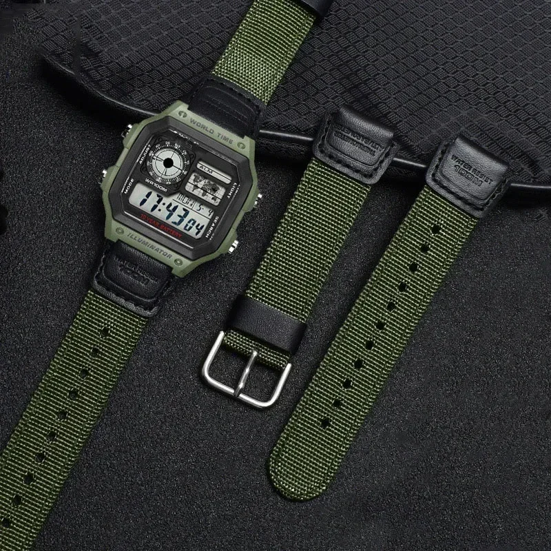 18mm Naylon saat kayışı Casio  - Luxury Watch Casio incelemesi ve fiyatı