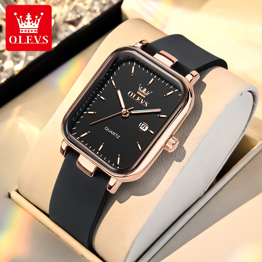 OLEVS Lüks Kadın Saati Dikdört - Luxury Watch Casio incelemesi ve fiyatı