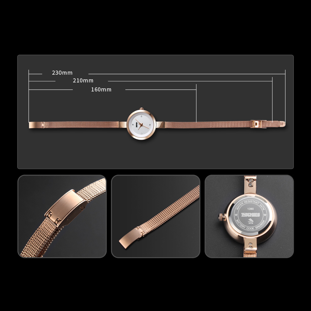 SKMEI 1390 Lüks Kız Bileklik K - Luxury Watch Kids incelemesi ve fiyatı
