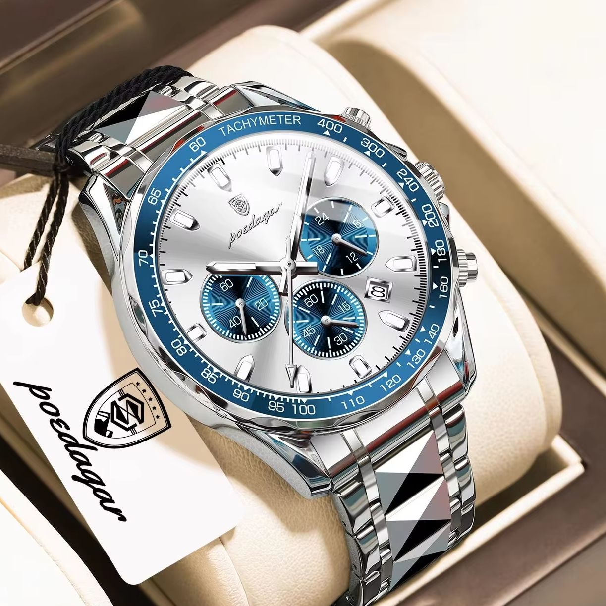 POEDAGAR Üst Düzey İş Adamları - Luxury Watch White incelemesi ve fiyatı