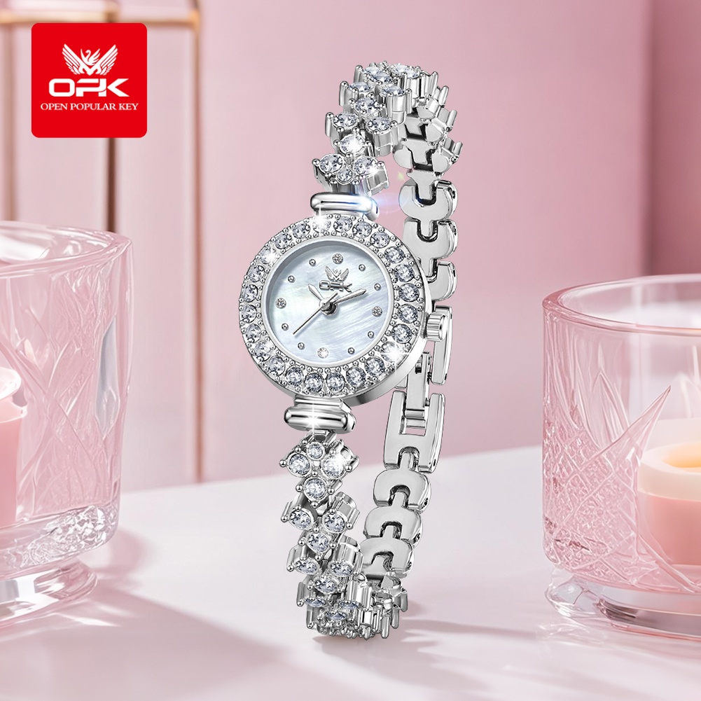 OPK 6057 Tam Elmas Kuvars Saat - Luxury Watch Diamond incelemesi ve fiyatı