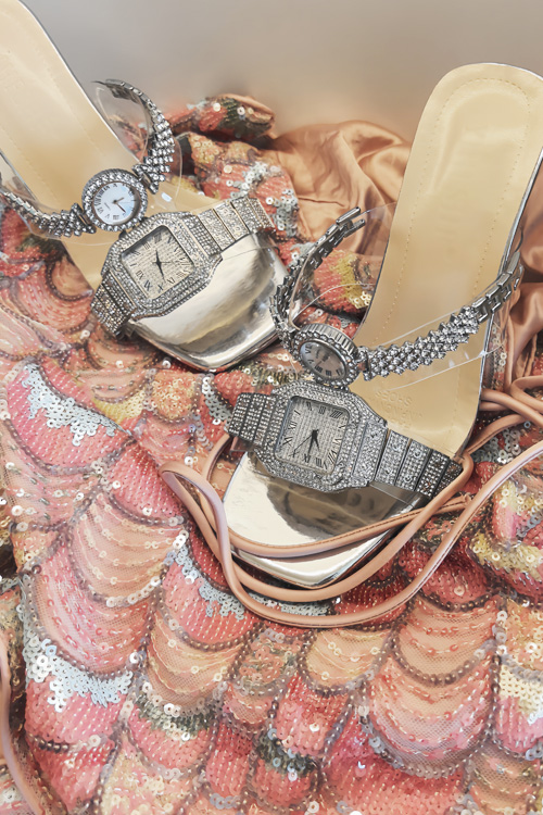 Orijinal tasarım kristal saatl - Luxury Watch Diamond incelemesi ve fiyatı