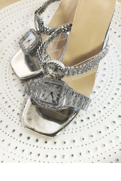 Orijinal tasarım kristal saatl - Luxury Watch Diamond incelemesi ve fiyatı