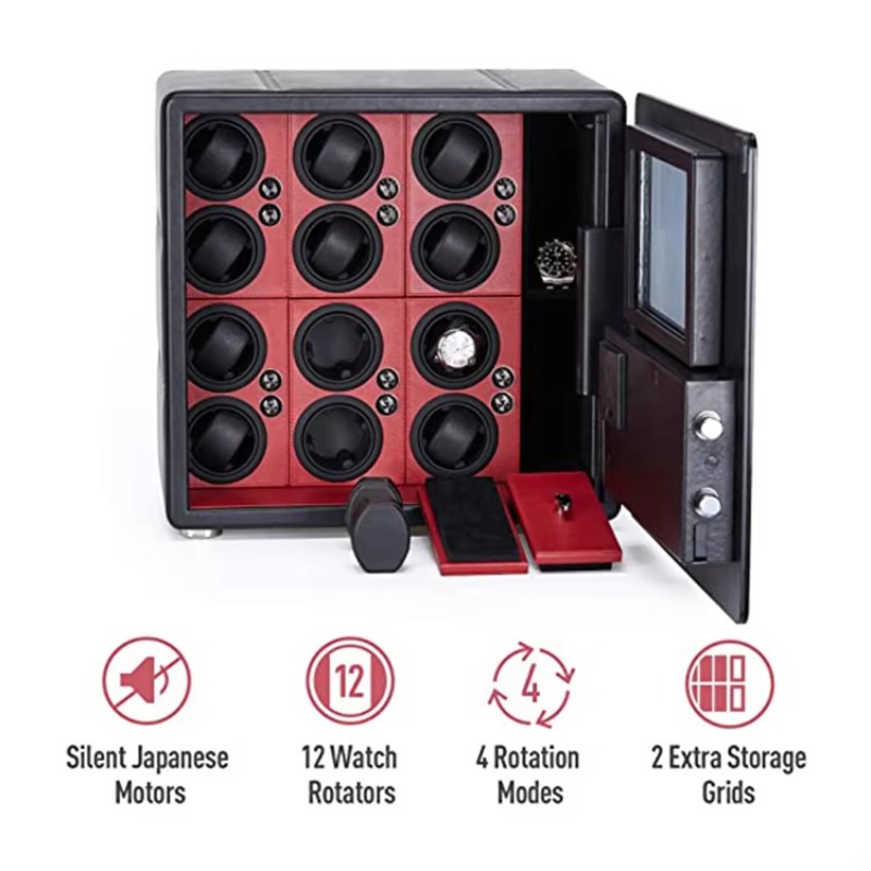 Lüks 12 Otomatik Rotorlu ve Mü - Luxury Watch Winder incelemesi ve fiyatı