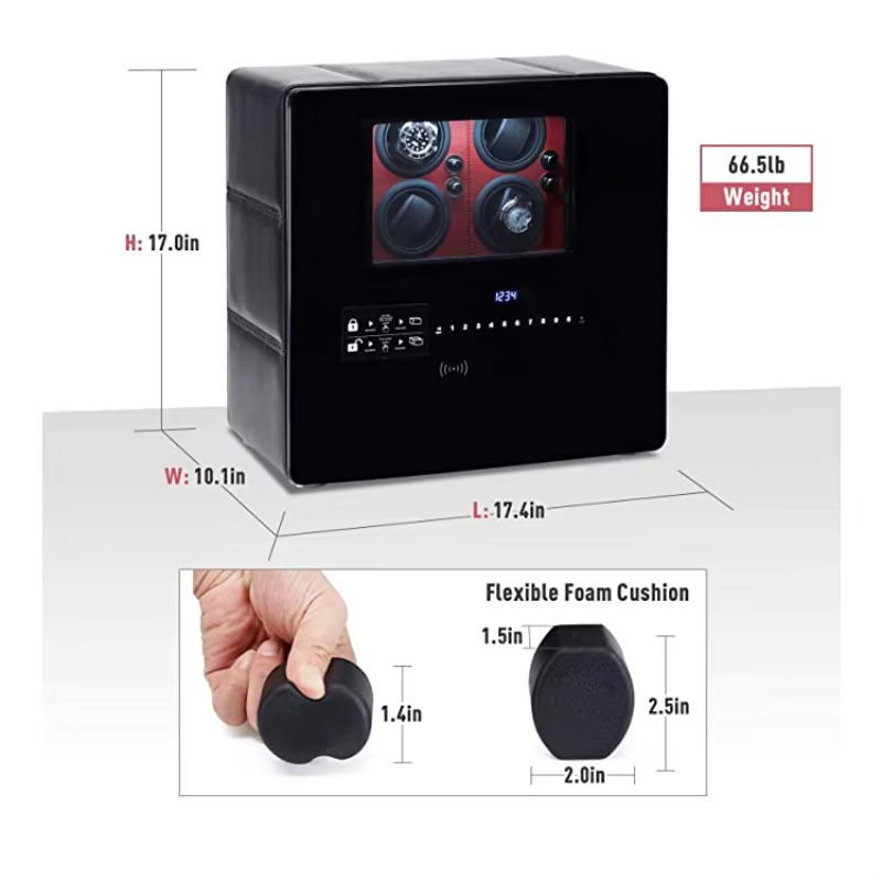 Lüks 12 Otomatik Rotorlu ve Mü - Luxury Watch Winder incelemesi ve fiyatı