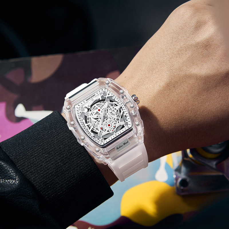 Moda Rahat erkek saati Aydınlı - Luxury Watch White incelemesi ve fiyatı