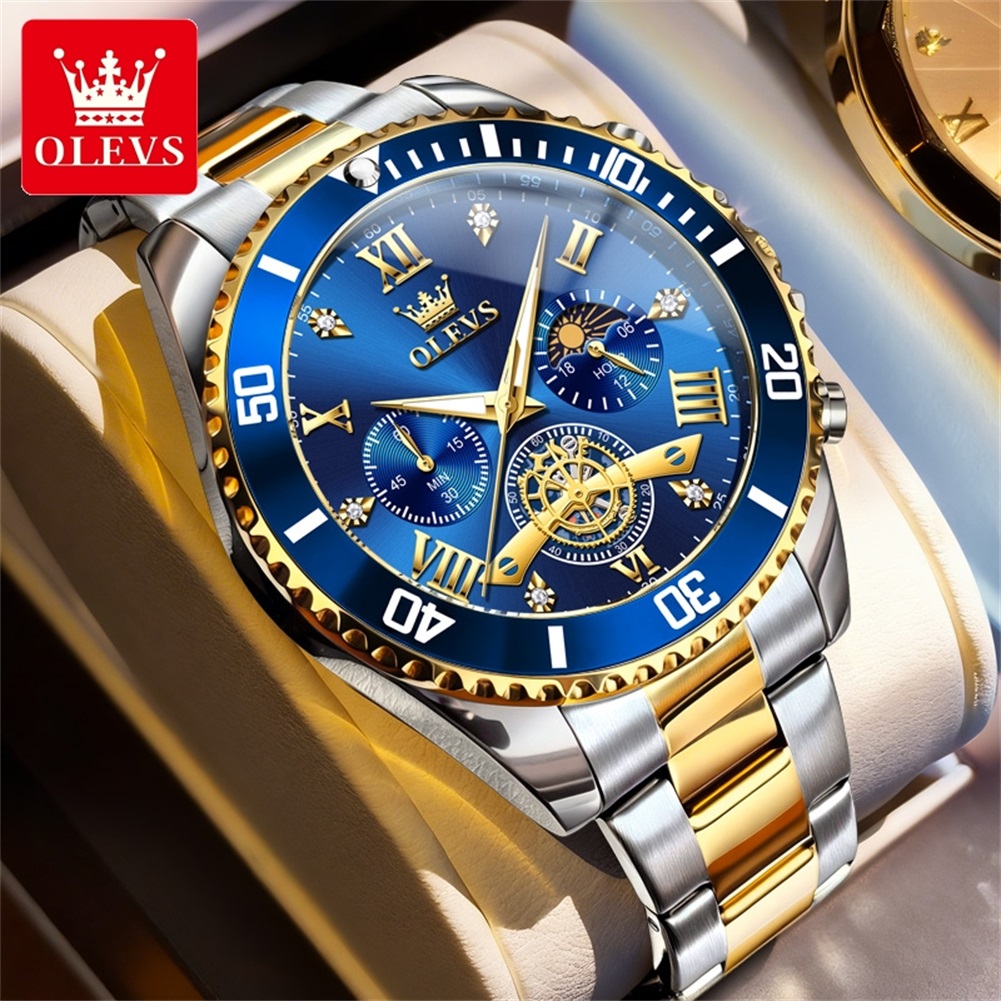 Lüks OLEVS Kuvars Altın Metal  - Luxury Watch Winder incelemesi ve fiyatı