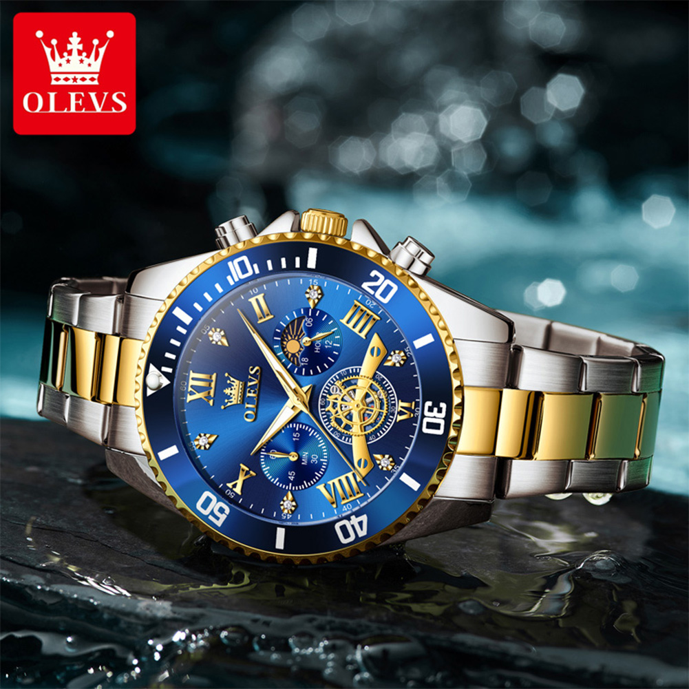 Lüks OLEVS Kuvars Altın Metal  - Luxury Watch Winder incelemesi ve fiyatı