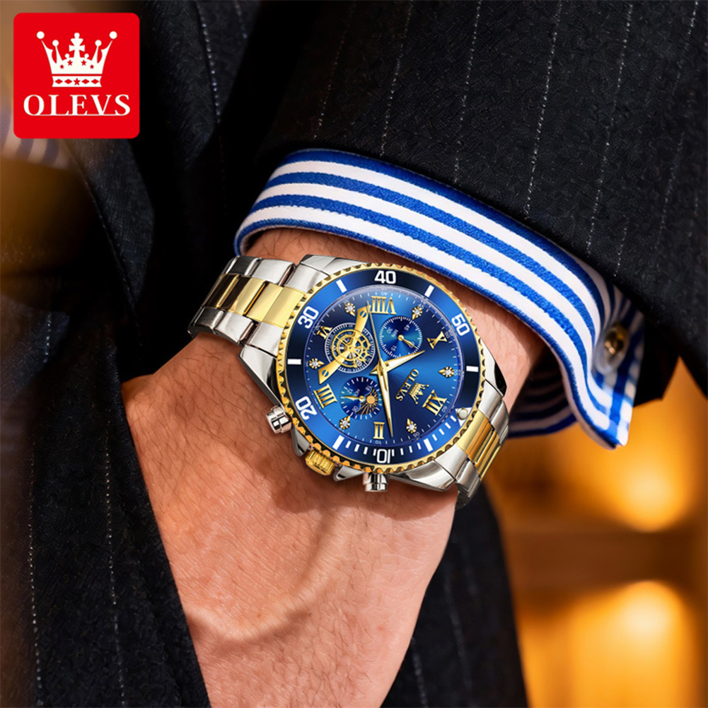 Lüks OLEVS Kuvars Altın Metal  - Luxury Watch Winder incelemesi ve fiyatı