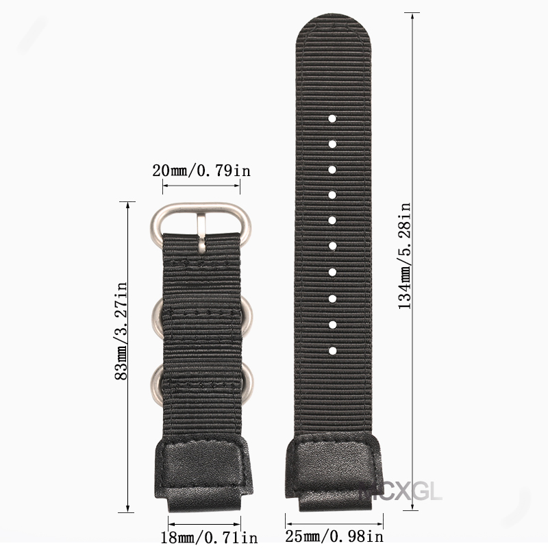 18mm Naylon saat kayışı Casio  - Luxury Watch Casio incelemesi ve fiyatı
