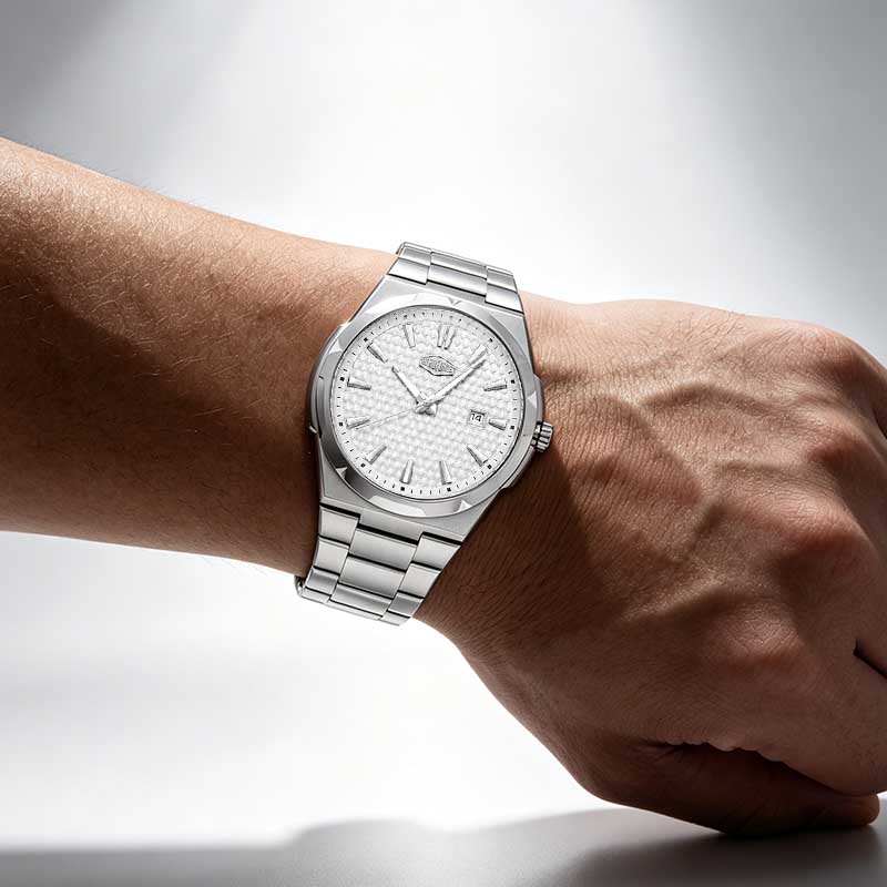 HEROFORCE Gümüş Beyaz Erkek Ko - Luxury Watch White incelemesi ve fiyatı