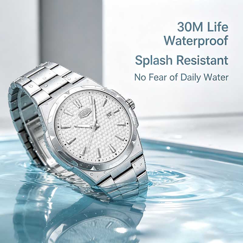 HEROFORCE Gümüş Beyaz Erkek Ko - Luxury Watch White incelemesi ve fiyatı
