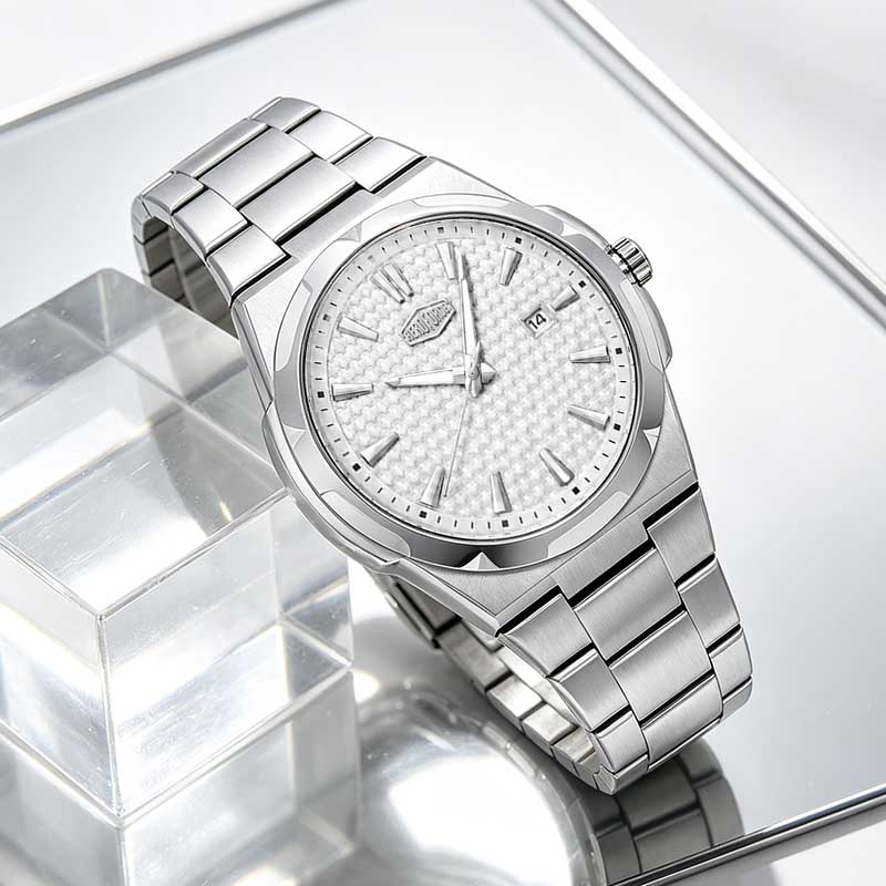 HEROFORCE Gümüş Beyaz Erkek Ko - Luxury Watch White incelemesi ve fiyatı